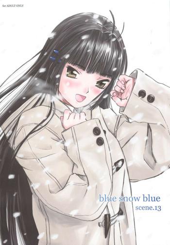 blue snow blue scene 13 cover