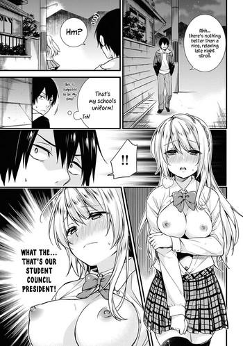 gakuen no ojou sama ga roshutsukyou no dohentai datta hanashi the academy princess is actually a perverted exhibitionist ch 1 cover